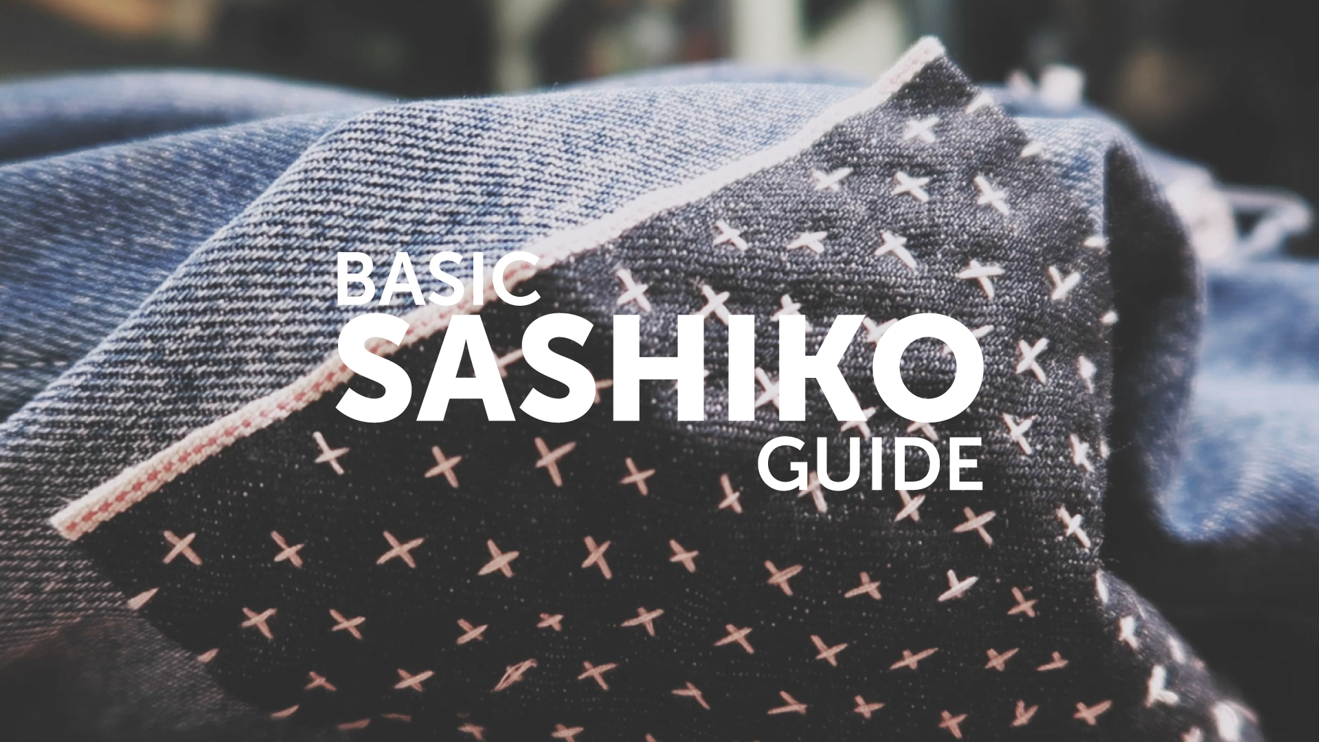 CULT DIY // SASHIKO GUIDE // traditional Japanese stitch